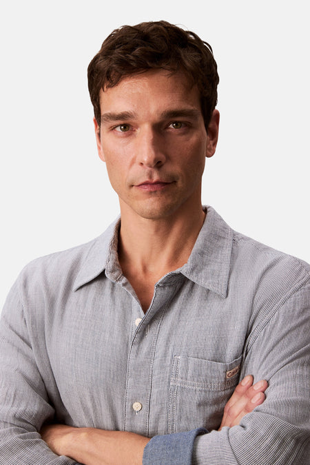 Chemise (manches longues) Bleu - Calvin Klein