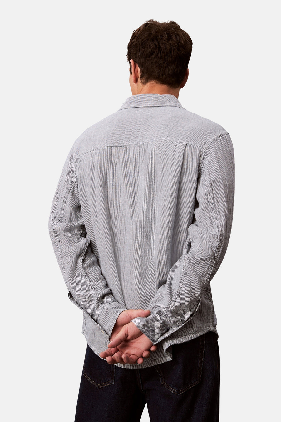 Hemd met lange mouwen - blauw - Calvin Klein