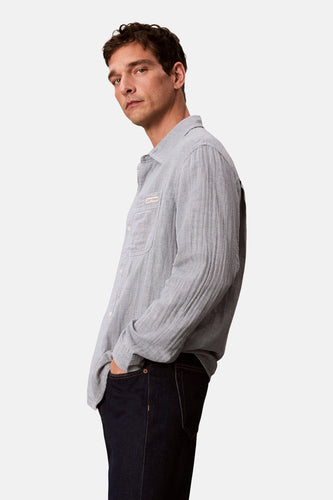 Hemd met lange mouwen - blauw - Calvin Klein