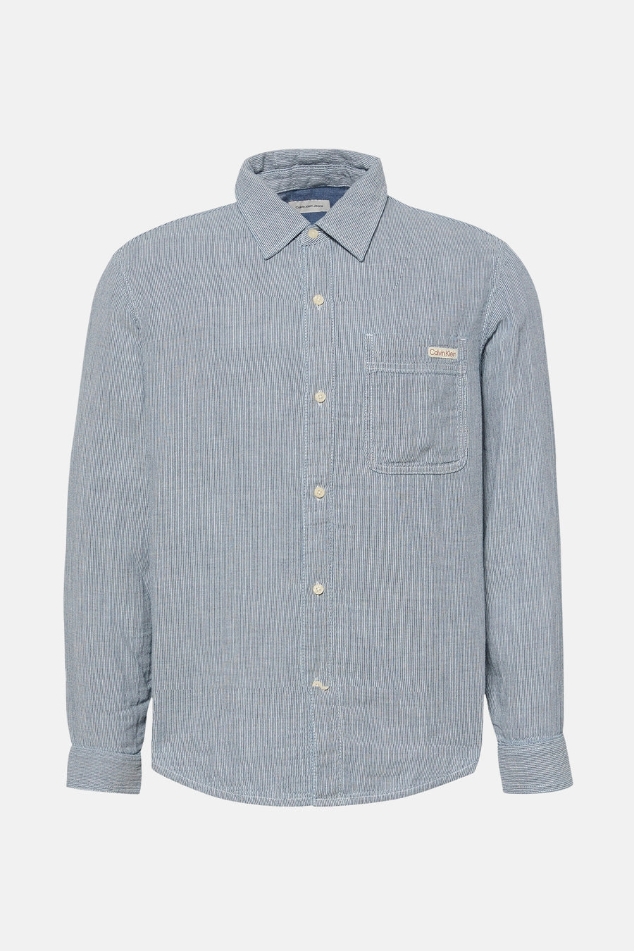 Hemd met lange mouwen - blauw - Calvin Klein