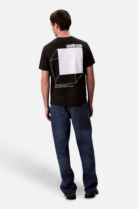 T-shirt met korte mouwen - zwart