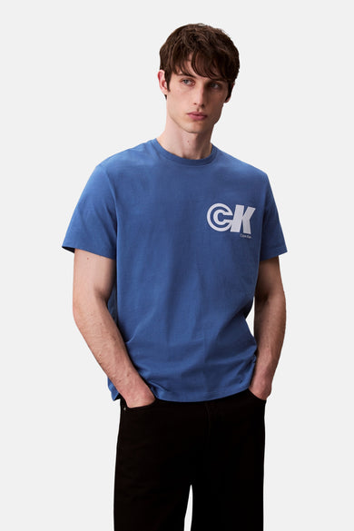 T-shirt met korte mouwen - blauw