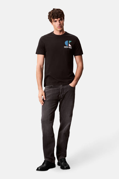 T-shirt met korte mouwen - zwart