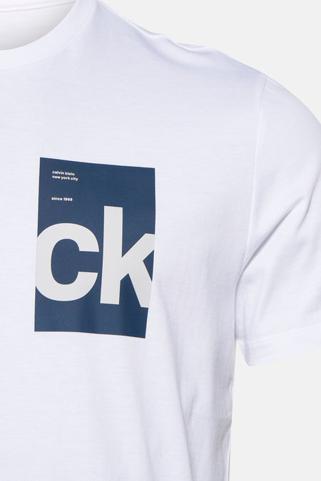 T-shirt (korte mouwen) Wit - Calvin Klein