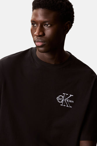 T-shirt à manches courtes - noir - Calvin Klein