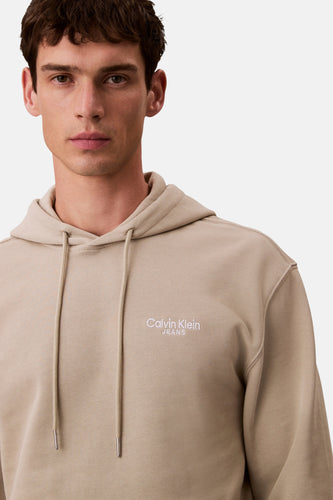 Sweat à capuche beige - Calvin Klein - Calvin Klein - 5