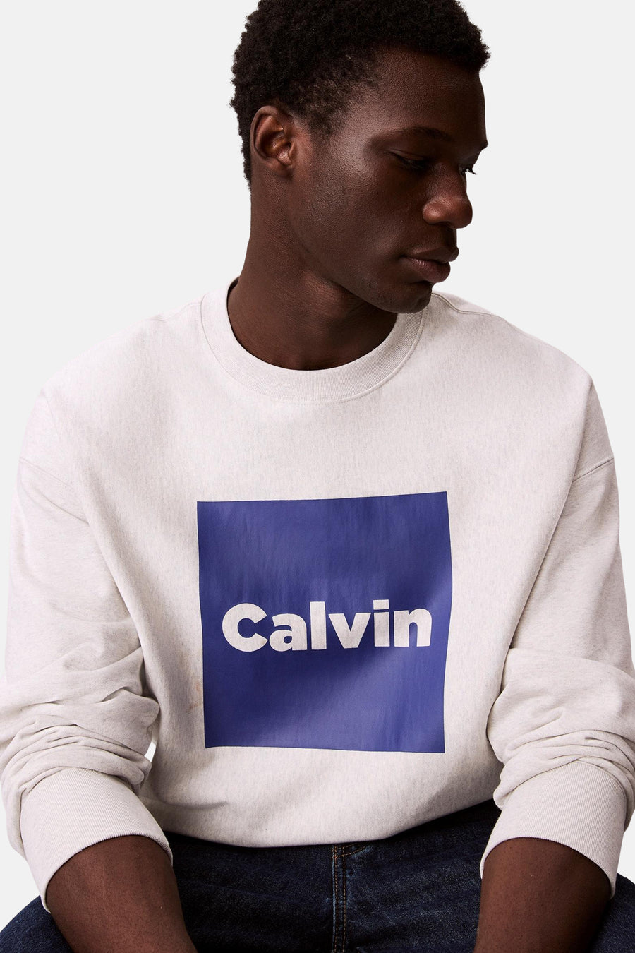 Sweat - gris - Calvin Klein - 2