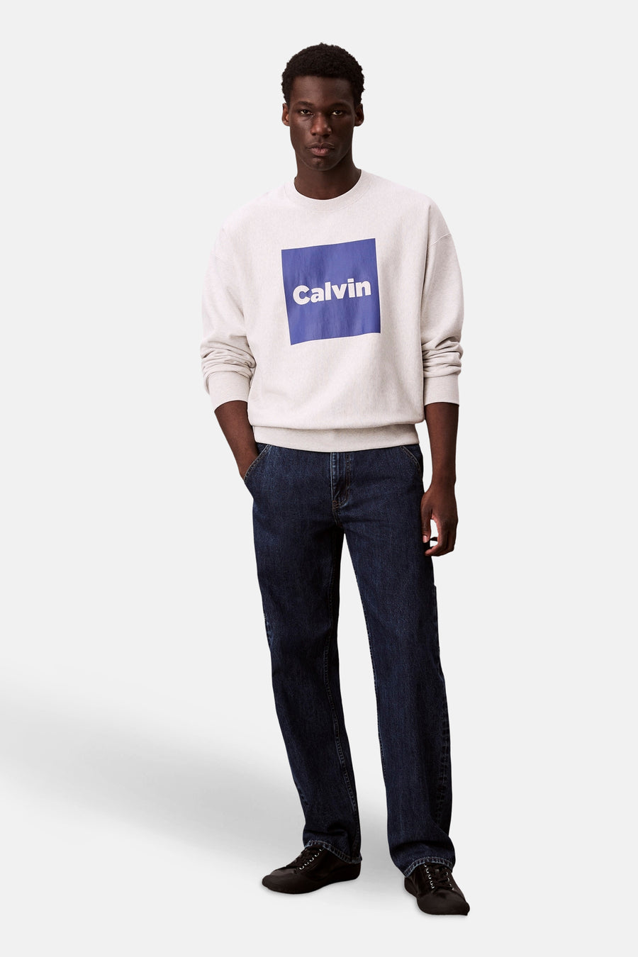 Sweat - gris - Calvin Klein - 3