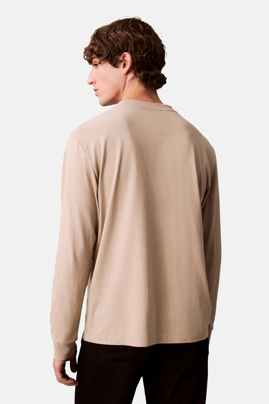 T-shirt (lange mouwen) bruin - Calvin Klein - Calvin Klein