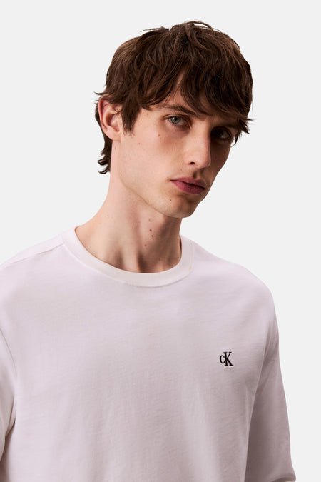 T-shirt (lange mouwen) wit - Calvin Klein