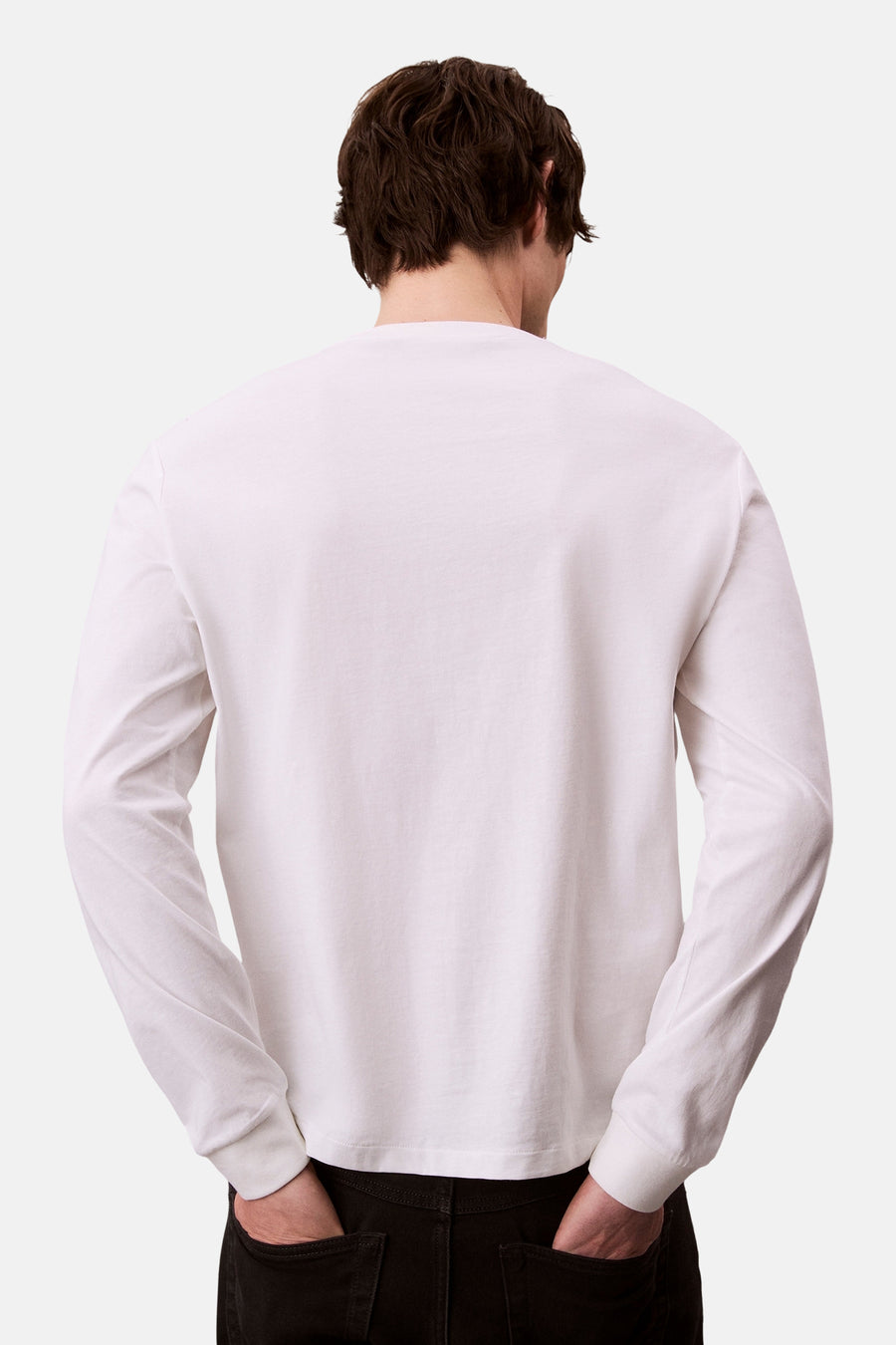 T-shirt met lange mouwen - wit - Calvin Klein - 5