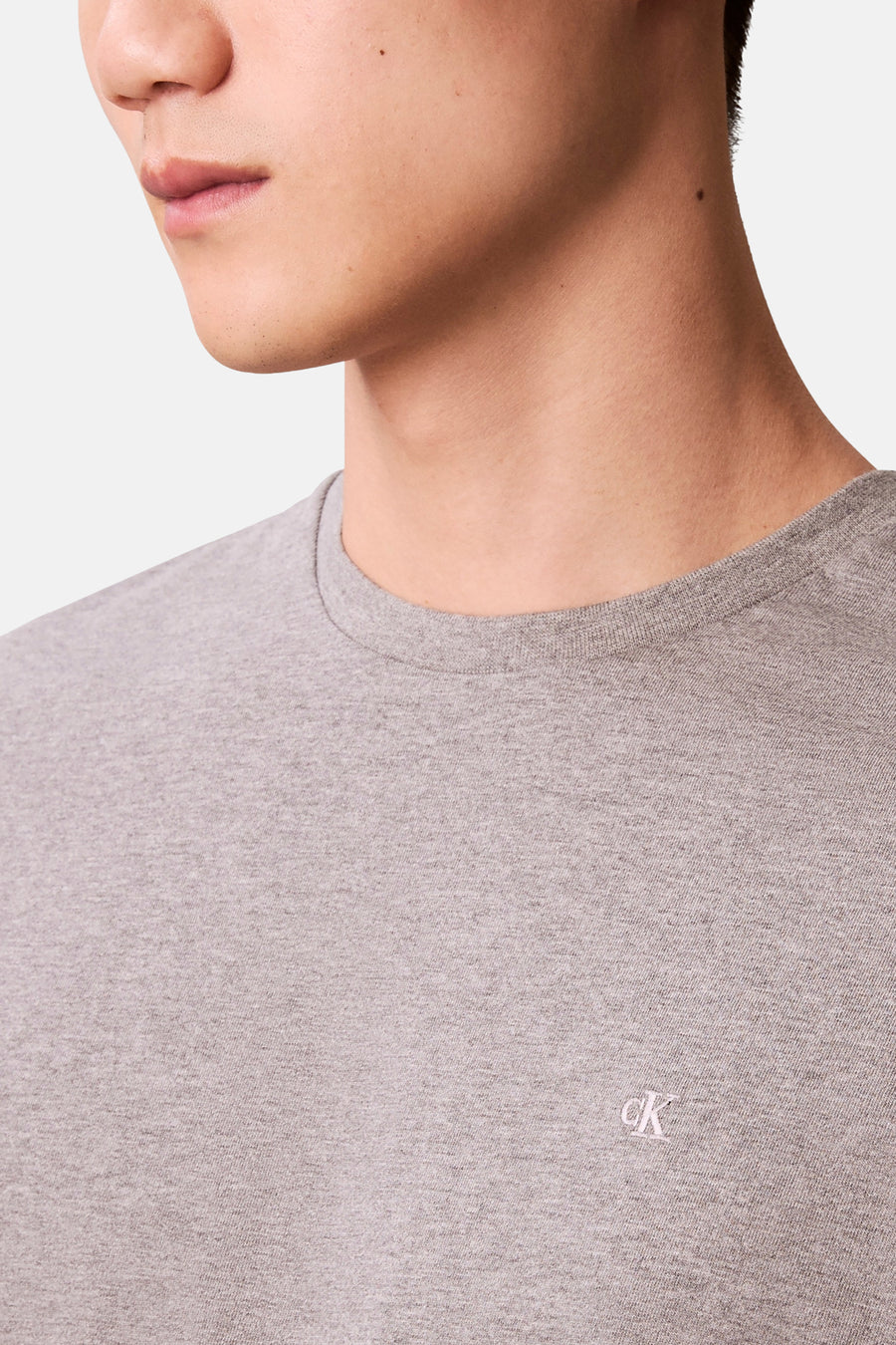 T-shirt met korte mouwen - grijs - Calvin Klein