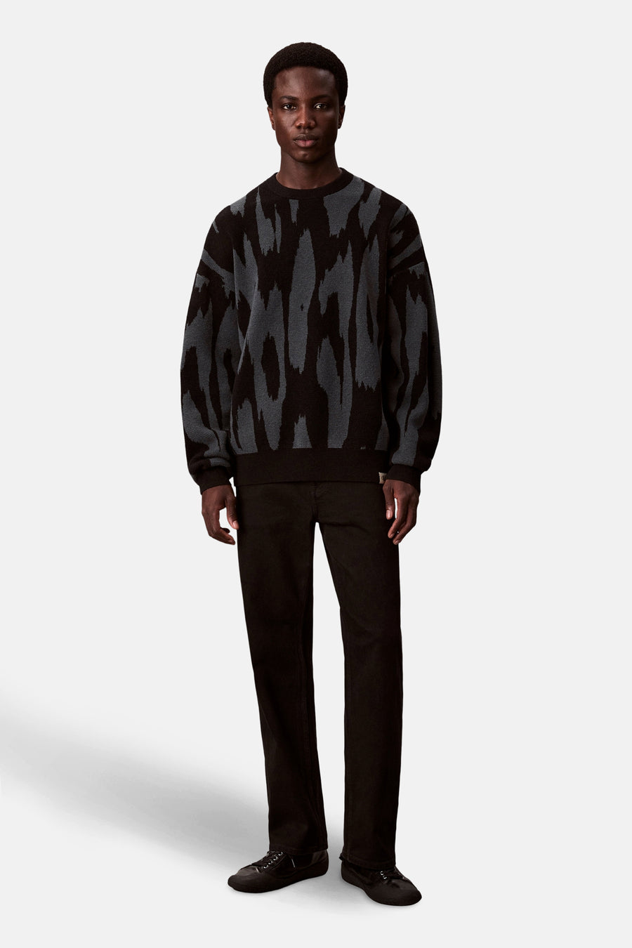 Pull à col rond - Multicolore - Calvin Klein - 2