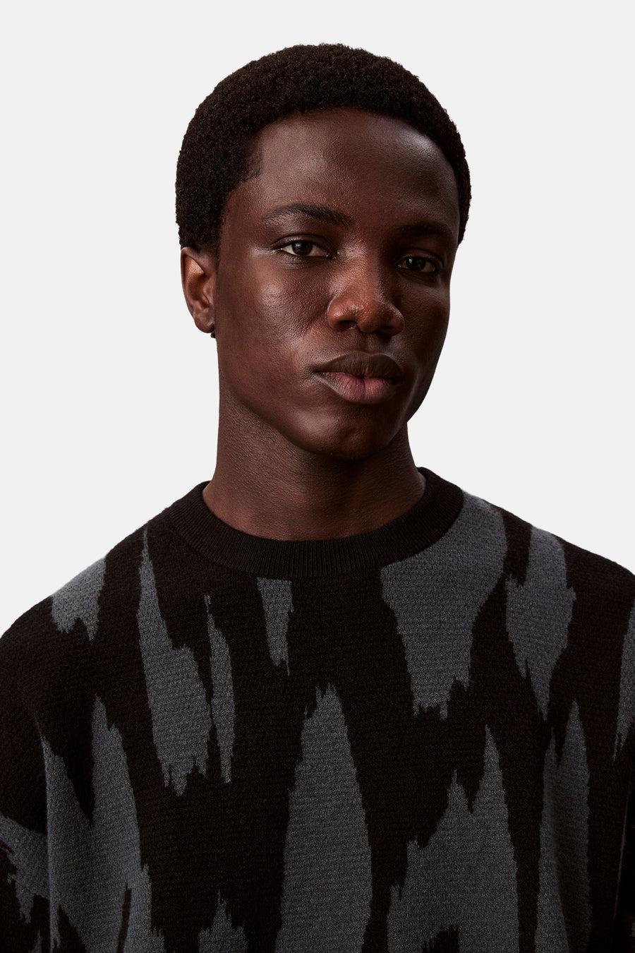 Pull à col rond - Multicolore - Calvin Klein - 3