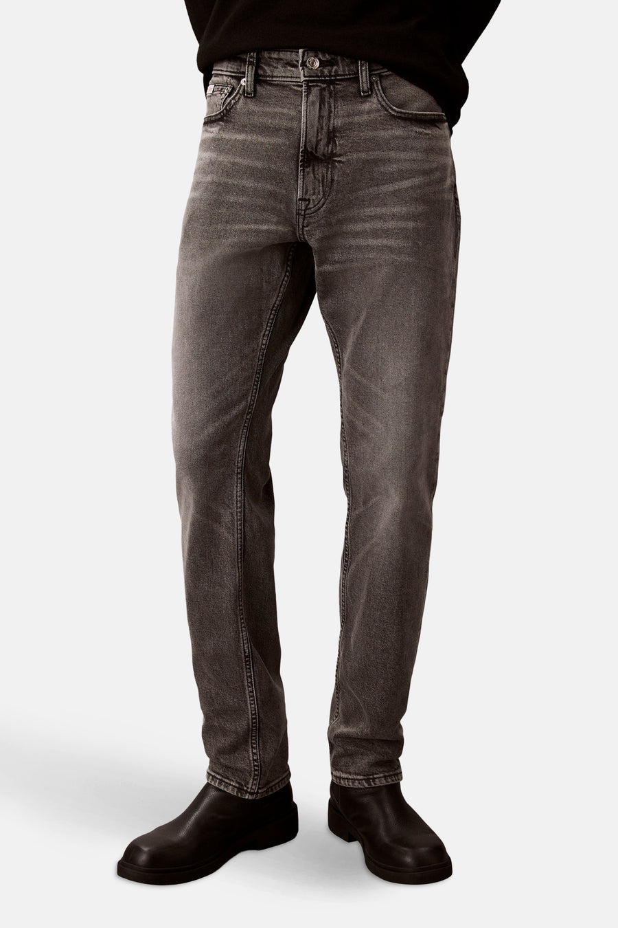 Jeans slim mid grey denim - Calvin Klein - Calvin Klein