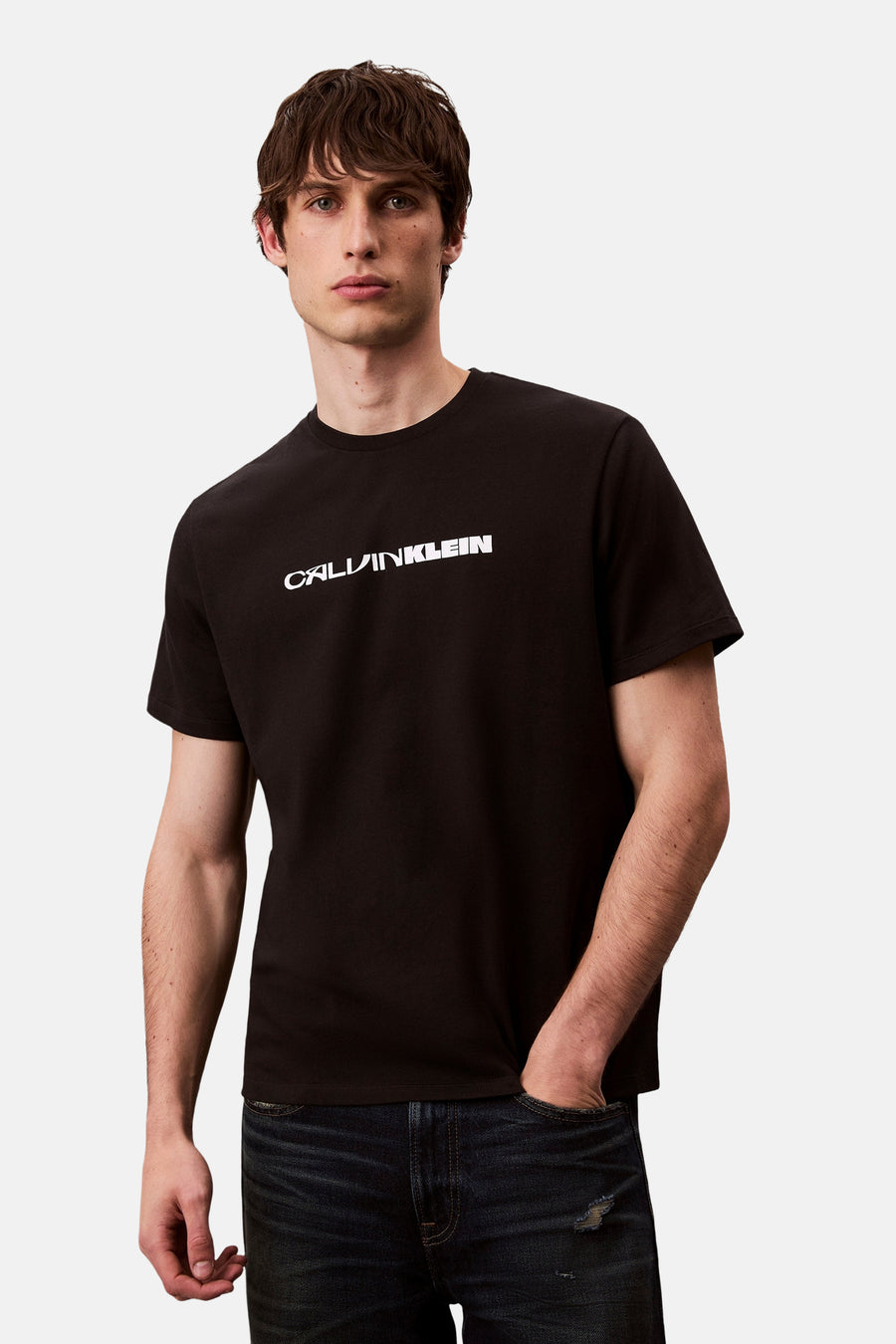 T-shirt met korte mouwen - zwart - Calvin Klein - 3