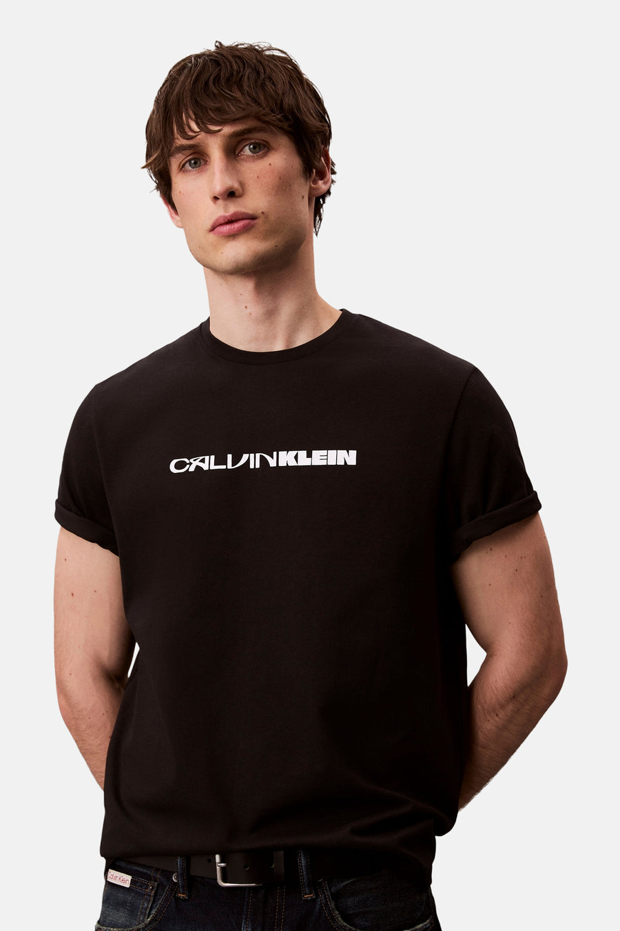 T-shirt met korte mouwen - zwart - Calvin Klein - 5