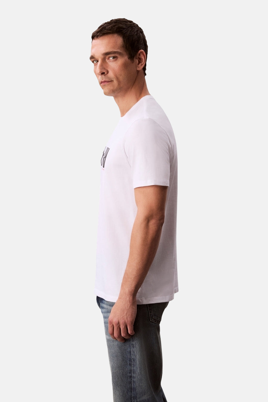 T-shirt à manches courtes - blanc - Calvin Klein