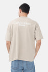 T-shirt met korte mouwen - beige