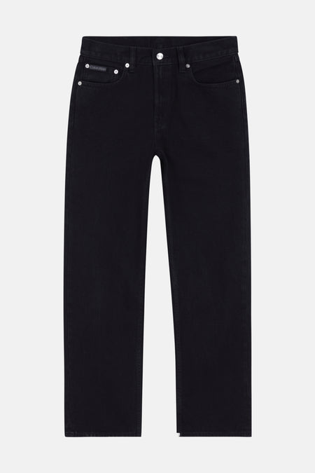 90S STRAIGHT - black denim