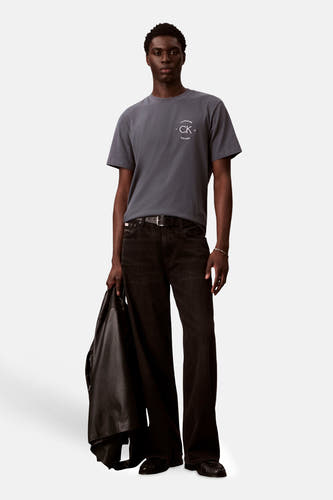 T-shirt met korte mouwen - Grijs