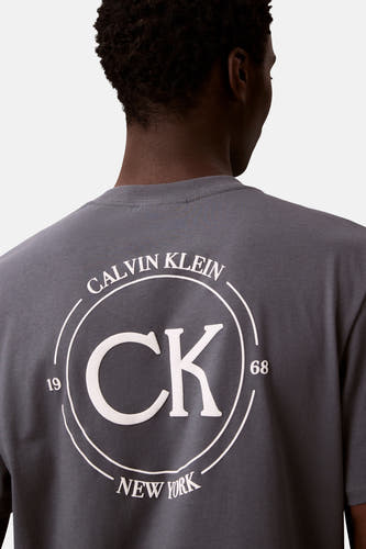 T-shirt met korte mouwen - Grijs