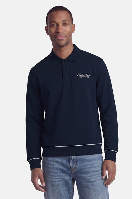 Sweater O-hals - blauw