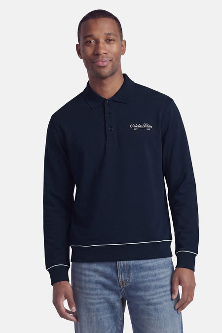 Sweater O-hals - blauw