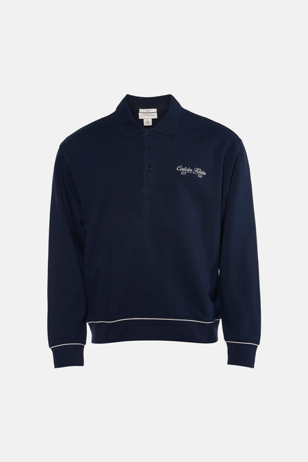 Sweater O-hals - blauw