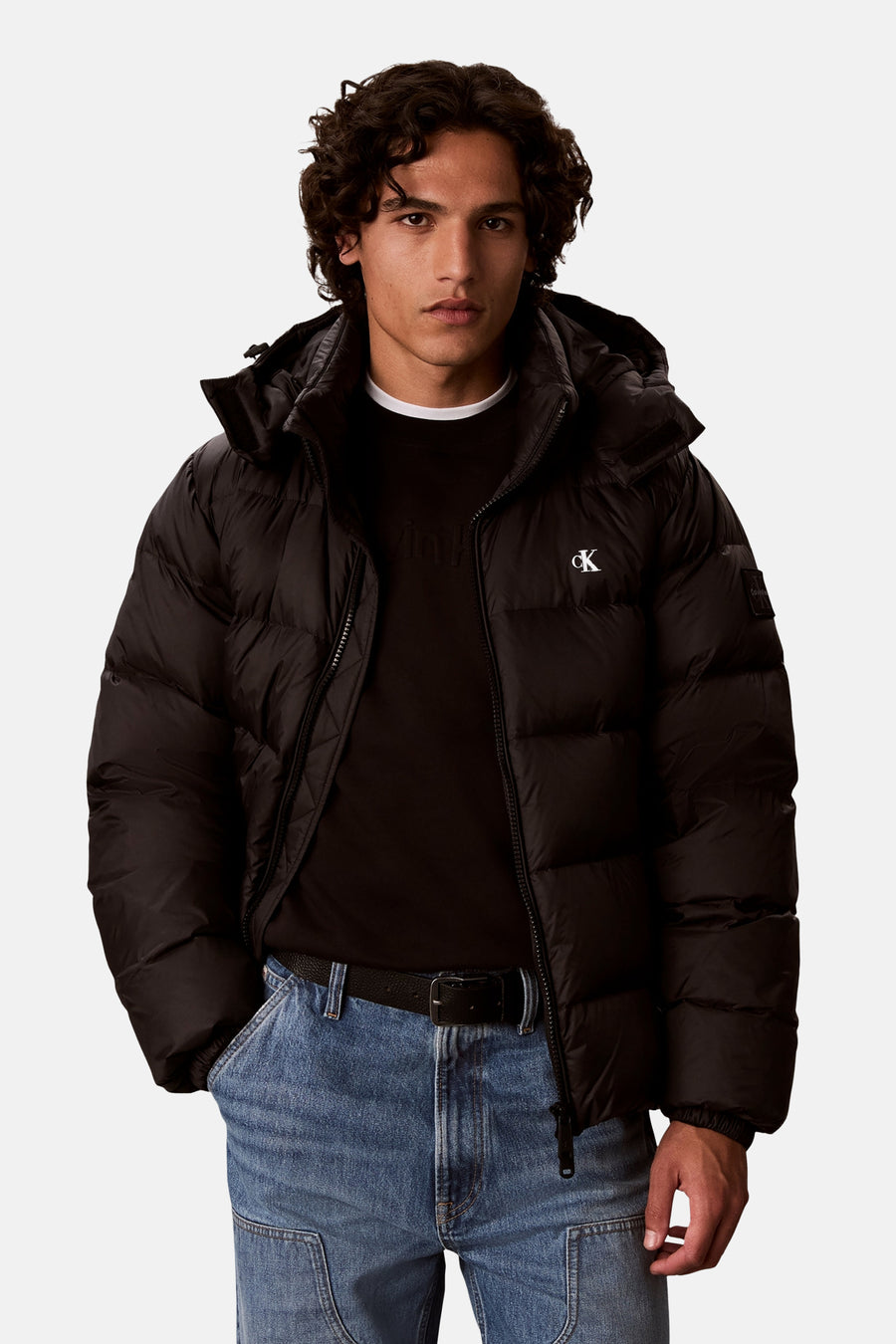 Pufferjassen zwart - Calvin Klein