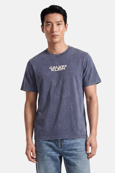 T-shirt met korte mouwen - blauw