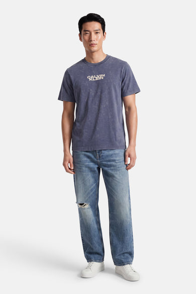 T-shirt met korte mouwen - blauw