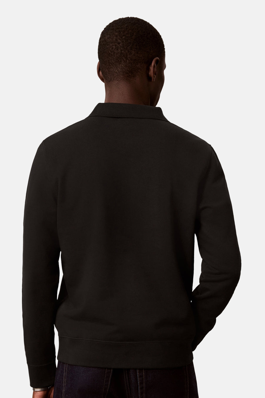 Sweat col O noir - Calvin Klein