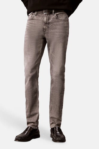 Jeans tapered mid grey denim - Calvin Klein