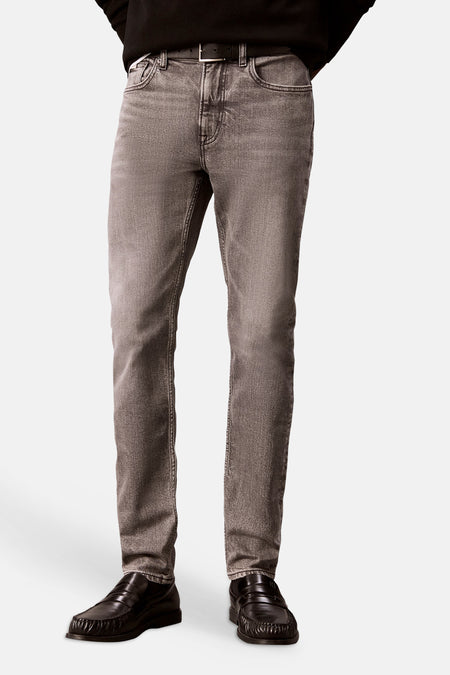 Jeans tapered mid grey denim - Calvin Klein