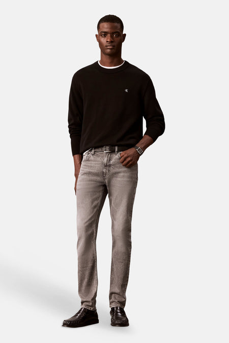 Jeans tapered mid grey denim - Calvin Klein