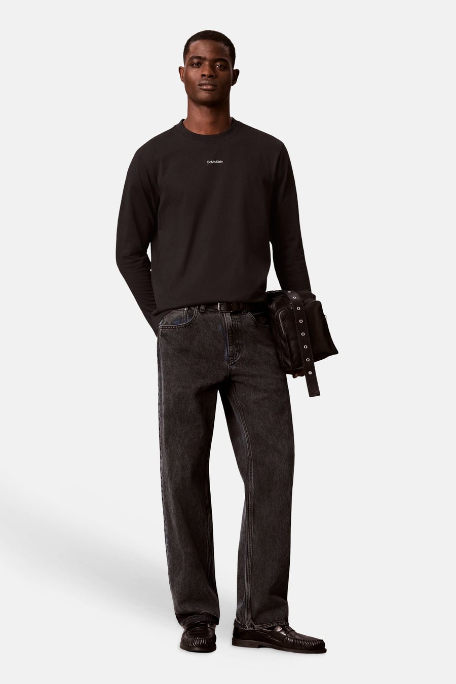 T-shirt (manches longues)) noir - Calvin Klein