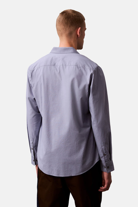Hemd met lange mouwen - blauw