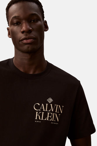 T-shirt (manches courtes) noir - Calvin Klein - Calvin Klein - 6