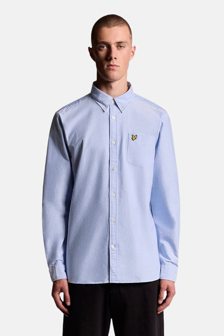 Hemd met lange mouwen - blauw