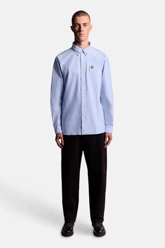 Hemd met lange mouwen - blauw