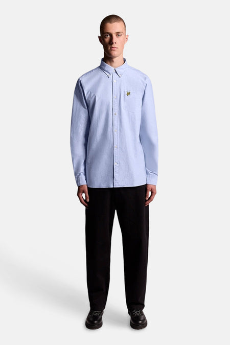 Hemd met lange mouwen - blauw