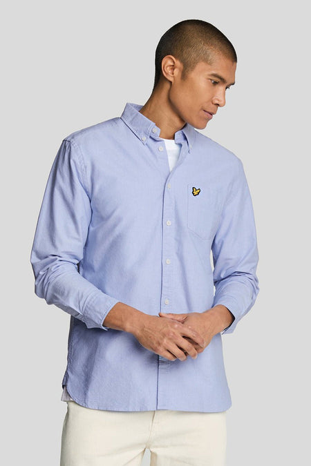 Hemd (lange mouwen) blauw - LYLE & SCOTT
