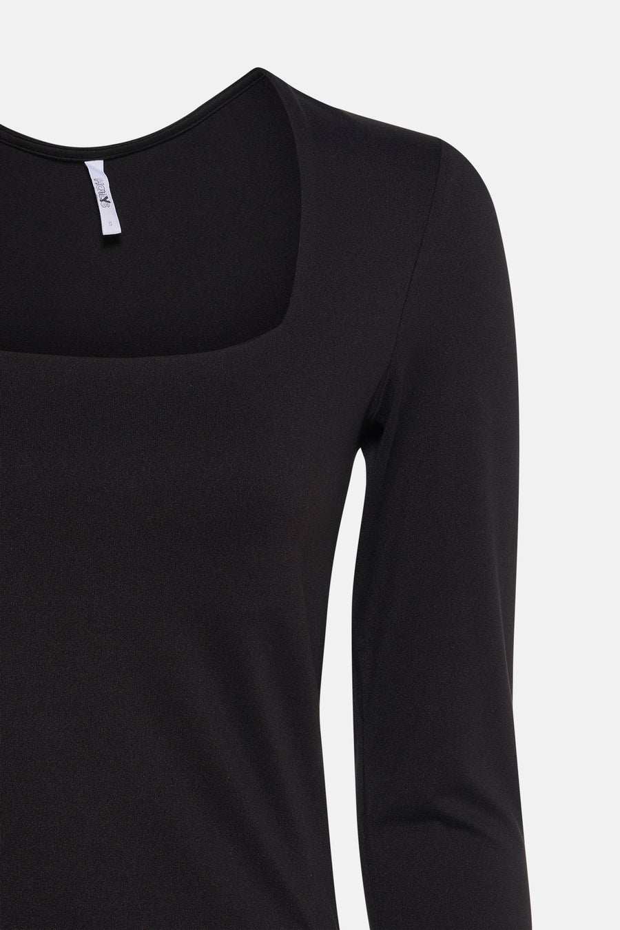 T-shirt met lange mouwen - zwart - HAILYS - 3