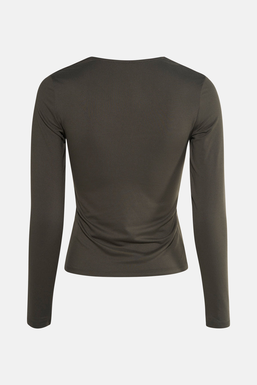 T-shirt met lange mouwen - Kaki