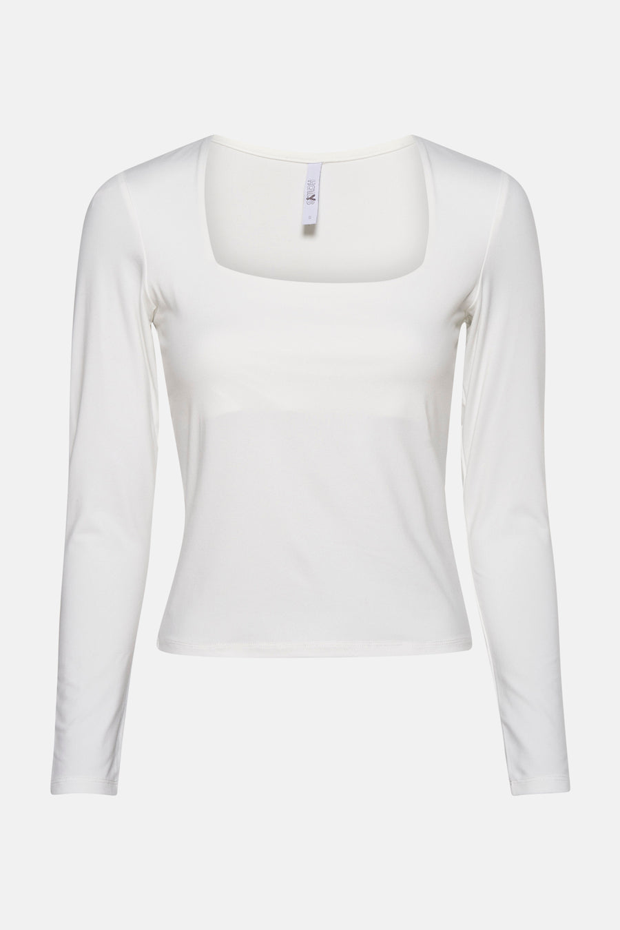 T-shirt met lange mouwen - wit