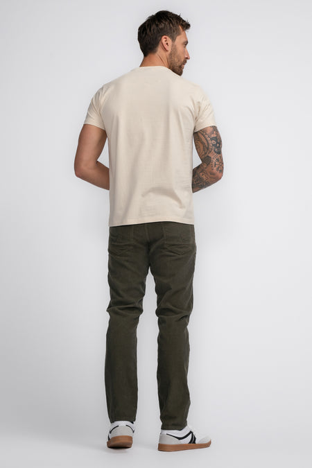 T-shirt met korte mouwen - ecru