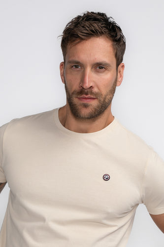 T-shirt met korte mouwen - ecru - Petrol Industries®