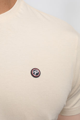 T-shirt met korte mouwen - ecru - Petrol Industries®