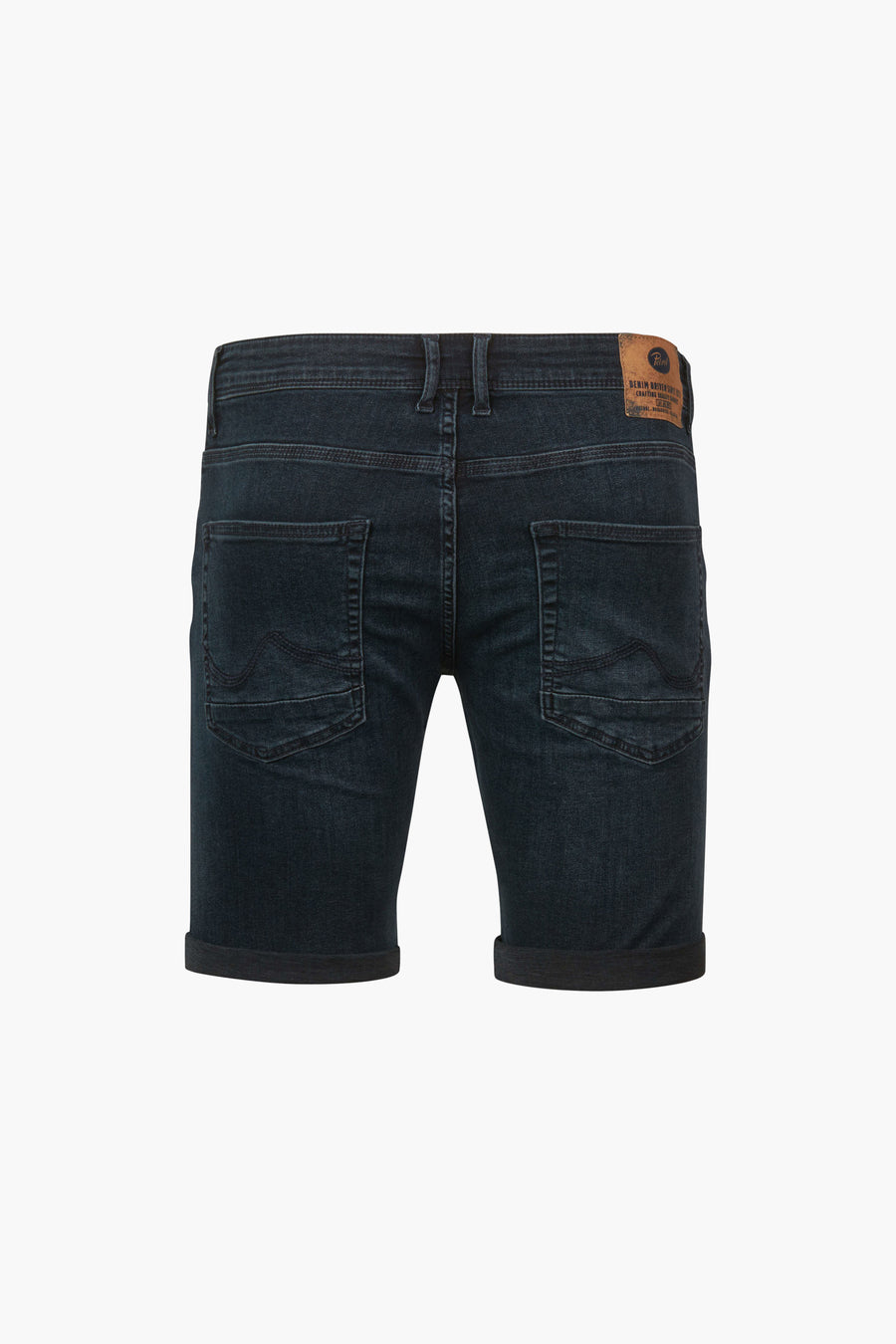 Short - blue black denim